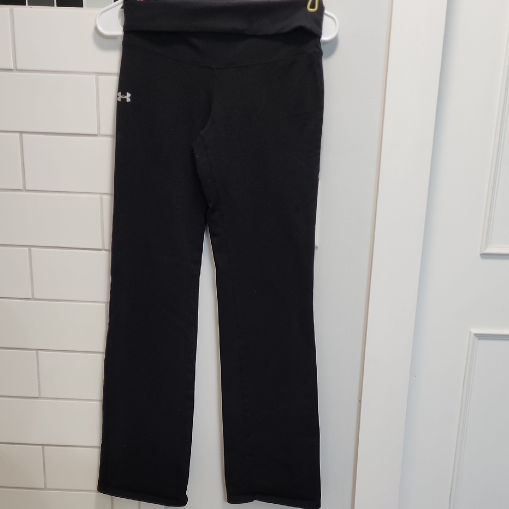 Under Armour Black Girls' Athletic Track Pants